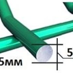 Панель 3D ?5 мм (?4.8 мм Zn) оцинкованная в полимерном покрытии
